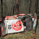 Illustration for article titled World Rally Championship Driver Kris Meeke Hospitalized After Nasty Crash